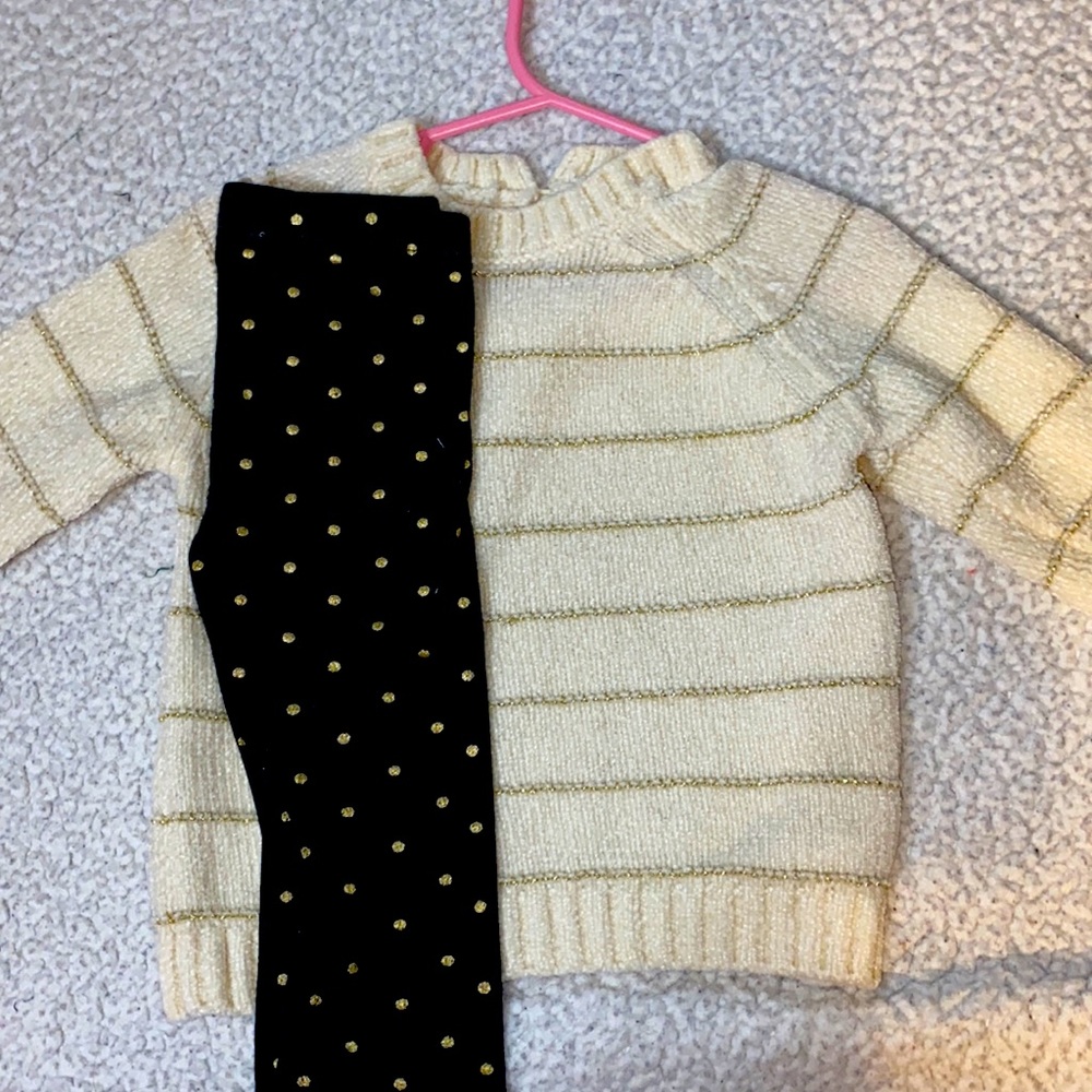 Sweater and leggings
